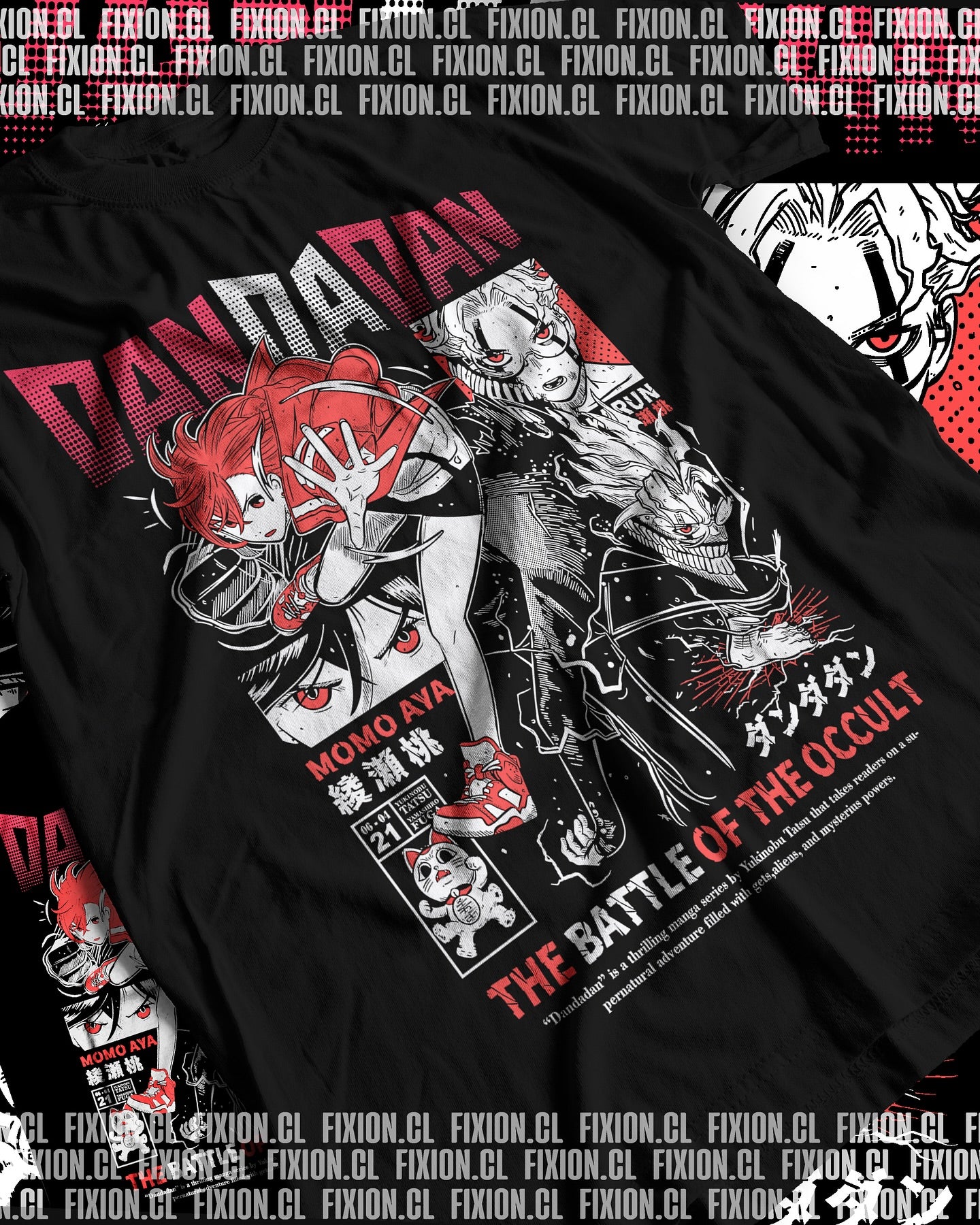 Momo x okarun - DAN DANDAN Tshirt