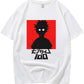 Mob black and white t-shirt