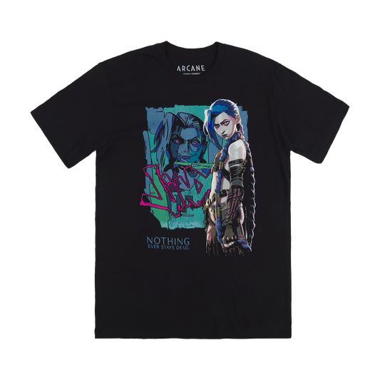 T-shirt Arcane JINX ,nothing ever dead