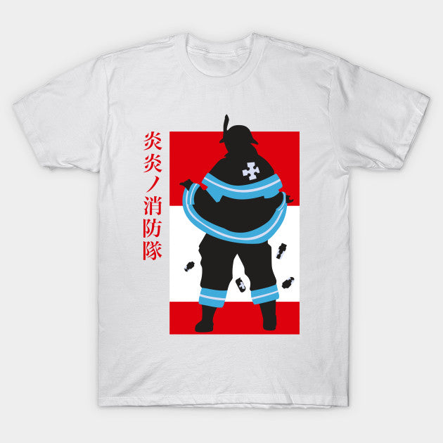 T-shirt fire force