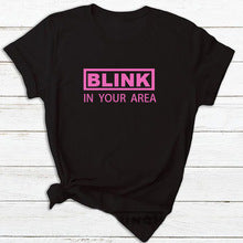 T-shirt "Blink in your Area" Blackpink