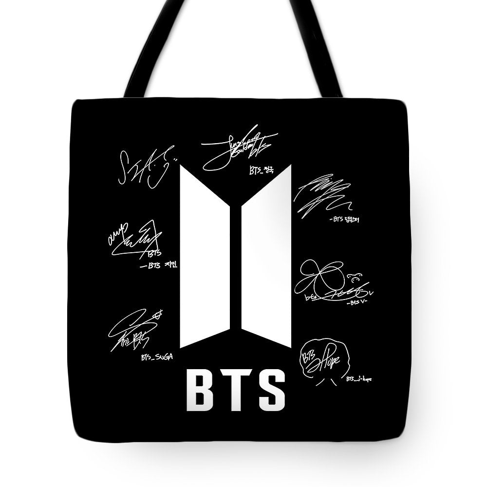 Tote Bags BTS Logo & signature