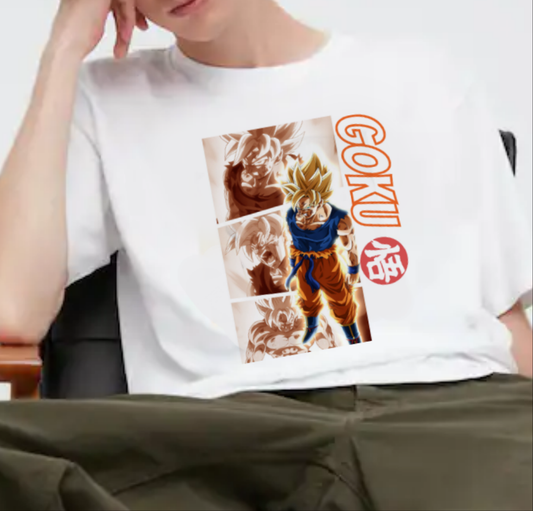 Tshirt Goku power up - Dragon ball Z